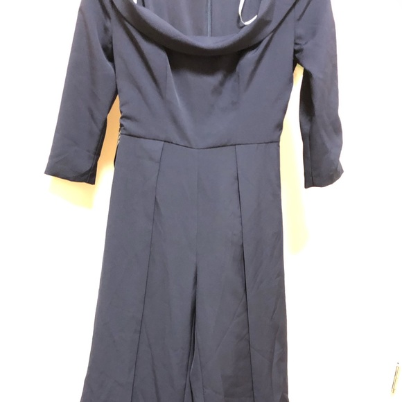 New Kay UngerStretchJumpsuit with Skirt Overlay - Picture 7 of 11